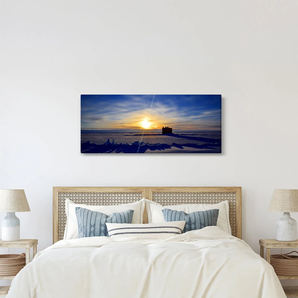 Obraz - polárna krajina (120x50 cm)