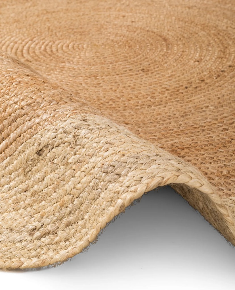 Kusový koberec Jutta 106226 Natur Gold/Ivory kruh, 200x200 (priemer) kruh, béžová, chodba / predsieň, Hanse Home