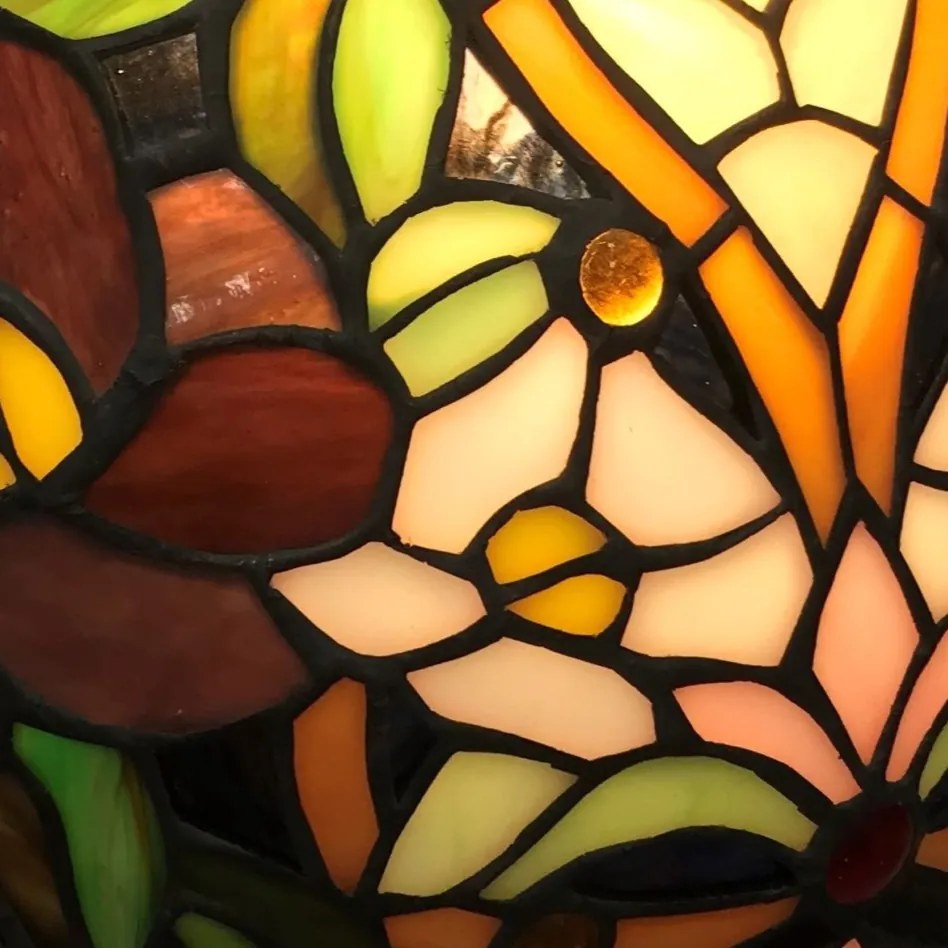 Lampa na nočný stolík Tiffany kolekcia LILY 40*25
