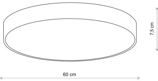 Brilagi - Stropné svietidlo so senzorom CLARE 5xE27/24W/230V pr. 60 cm béžová