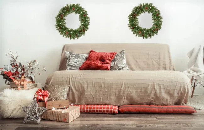 Vianočný veniec LED 311427