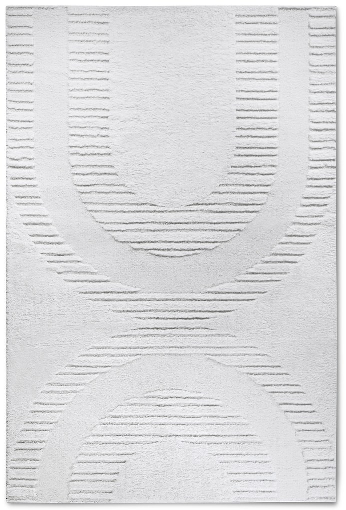 ELLE Decoration, Kusový koberec Gallery 106089 Cream z kolekcie Elle, 120x170, biela, obývacia izba