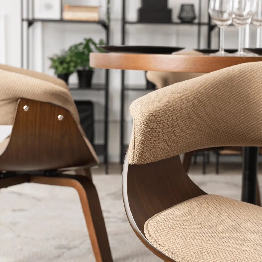 PROXIMA.store - Čalúnená stolička GARY FARBA: zelená