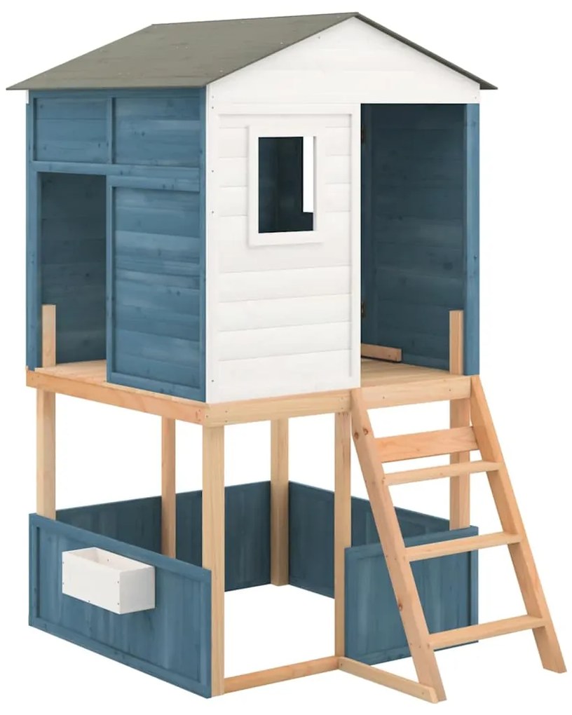 Vonkajšia súprava na hranie masívna jedľa