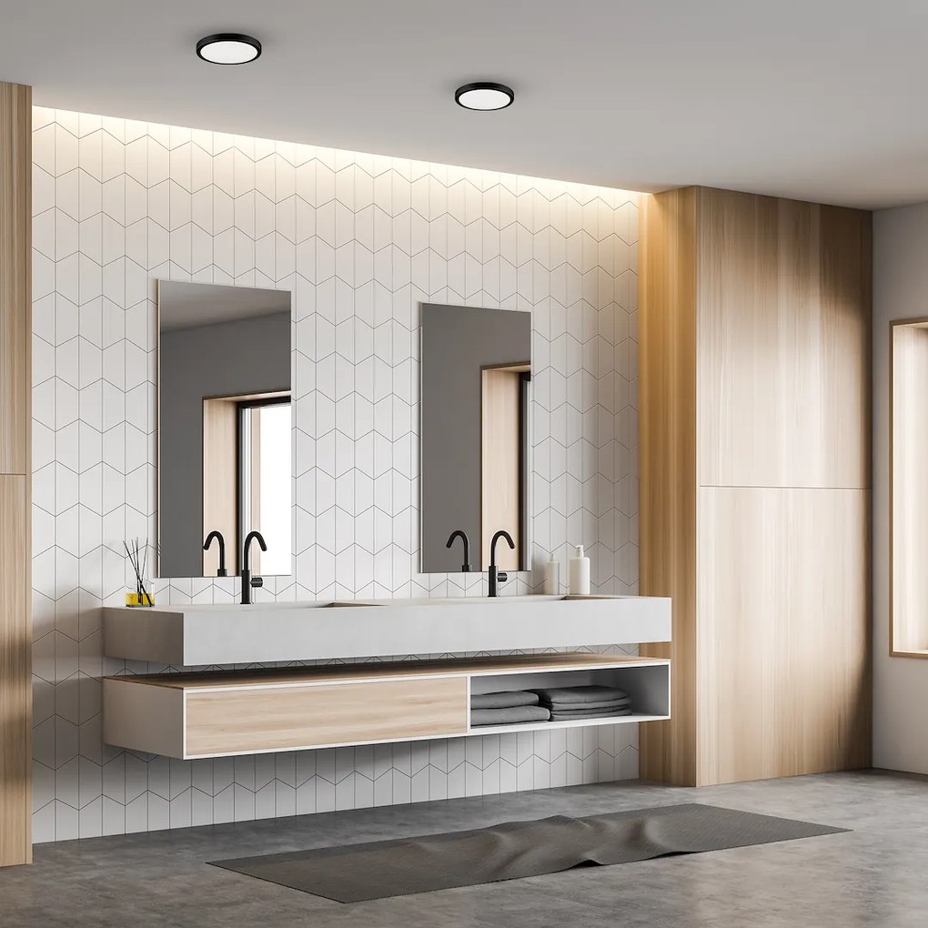 Stropné LED svietidlo Vera, 1x LED 18w, 4000k, b