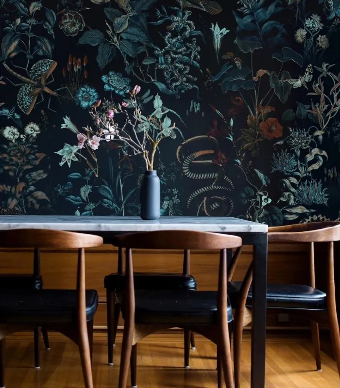 WALLCOLORS Botanic wallpaper - tapeta POVRCH: Prowall Canvas