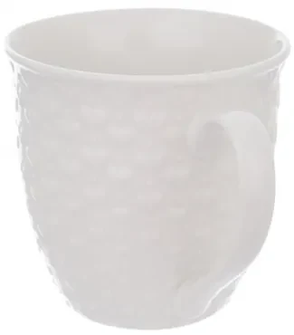 Orion Keramický hrnček SRDCE, 580 ml, bílá