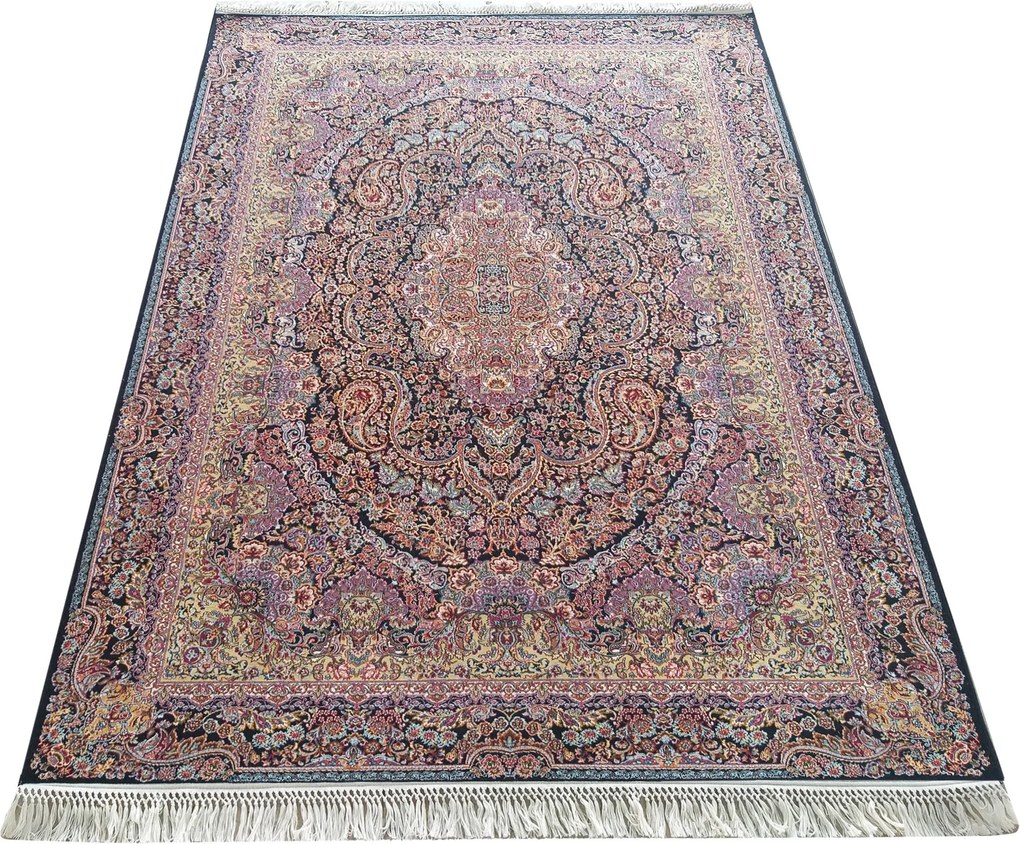 DY Prémiový koberec s exkluzívnym vzorom Pers 06 - modrá Rozmer: 150x230 cm