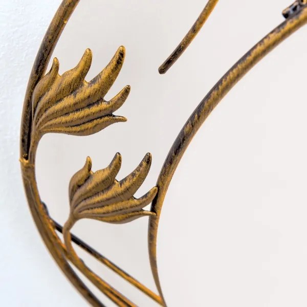 Orion DL 7-509/50 - Stropné svietidlo FLEUR 3xE27/60W/230V pr. 50 cm bronz