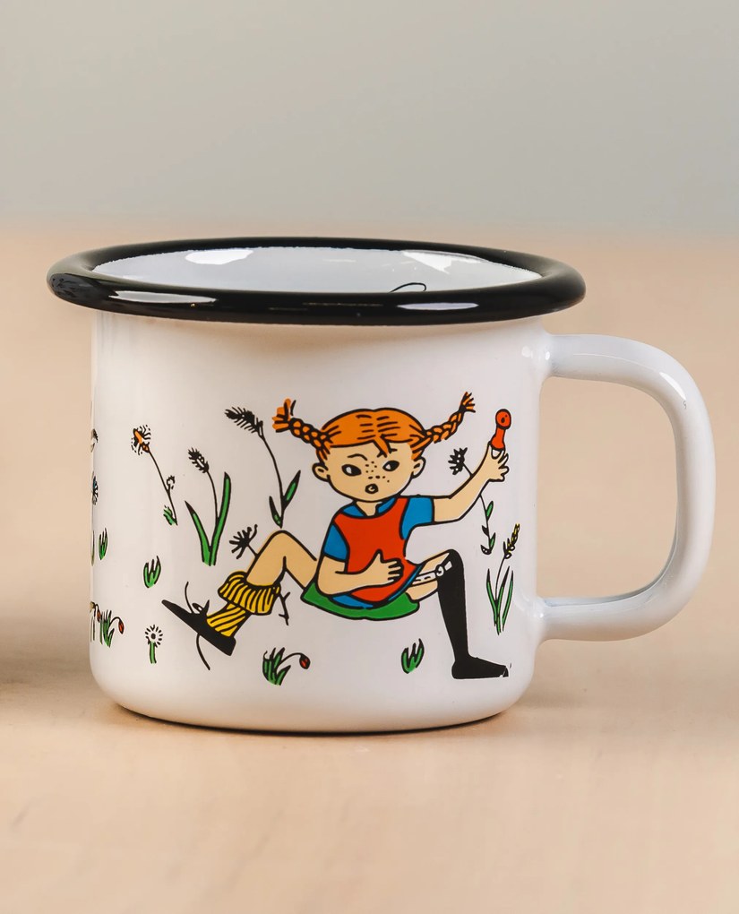 Hrnček Muurla Pippi Dlhá pančucha Pippi a pán Nilsson 150 ml