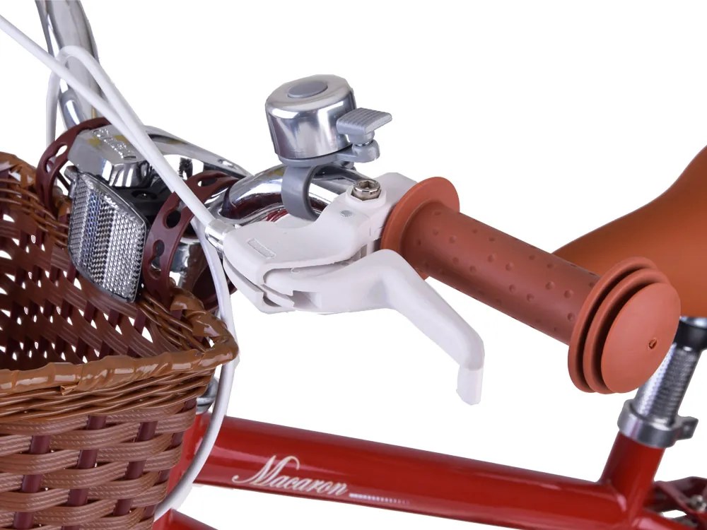 Detský bicykel 16" MACARON 16B-6.3 RoyalBaby RO0175 - tehlový