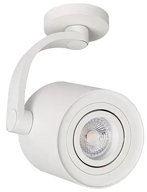 Moderné bodové svietidlo Bross arm biele