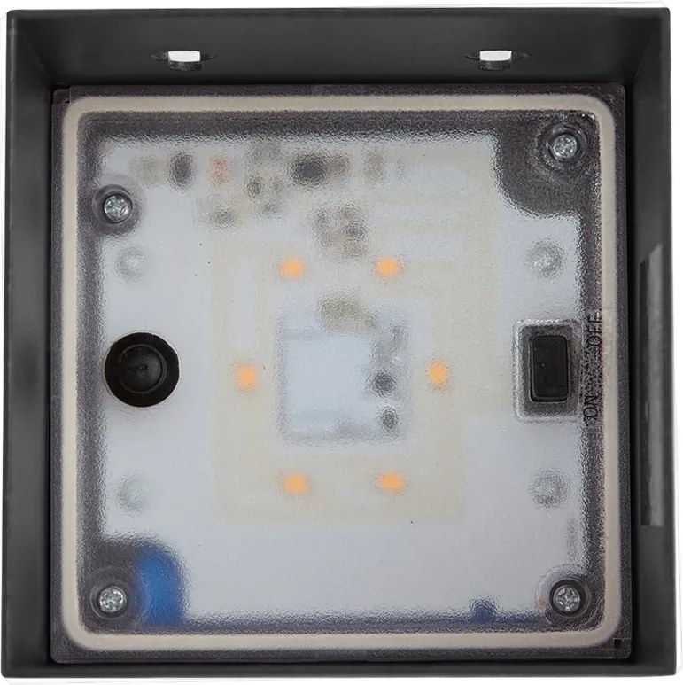 Vonkajšie nástenné svietidlo čierne vrátane LED 2-svetiel IP65 solárne - Charlene