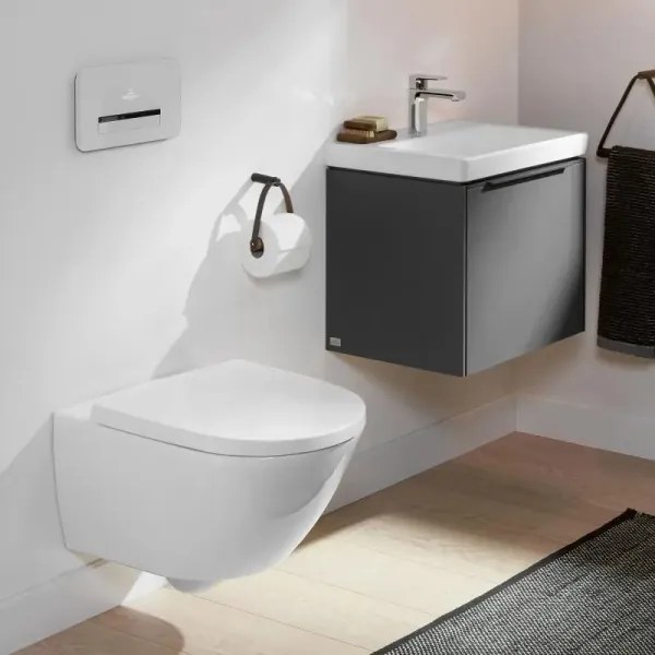 Villeroy & Boch 4670TSR1 - Závesné WC so sedátkom SoftClose SUBWAY keramika/biela