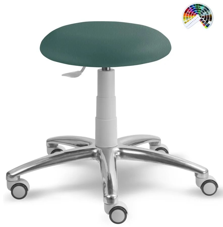 MAYER Zdravotnícka stolička 1252 G MI RI DENT čalúnenie SILVERTEX MEDIFLEX koženka