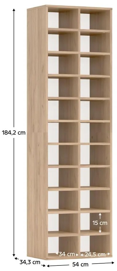 Botník Iglos (dub artisan). Vlastná spoľahlivá doprava až k Vám domov. 1119435