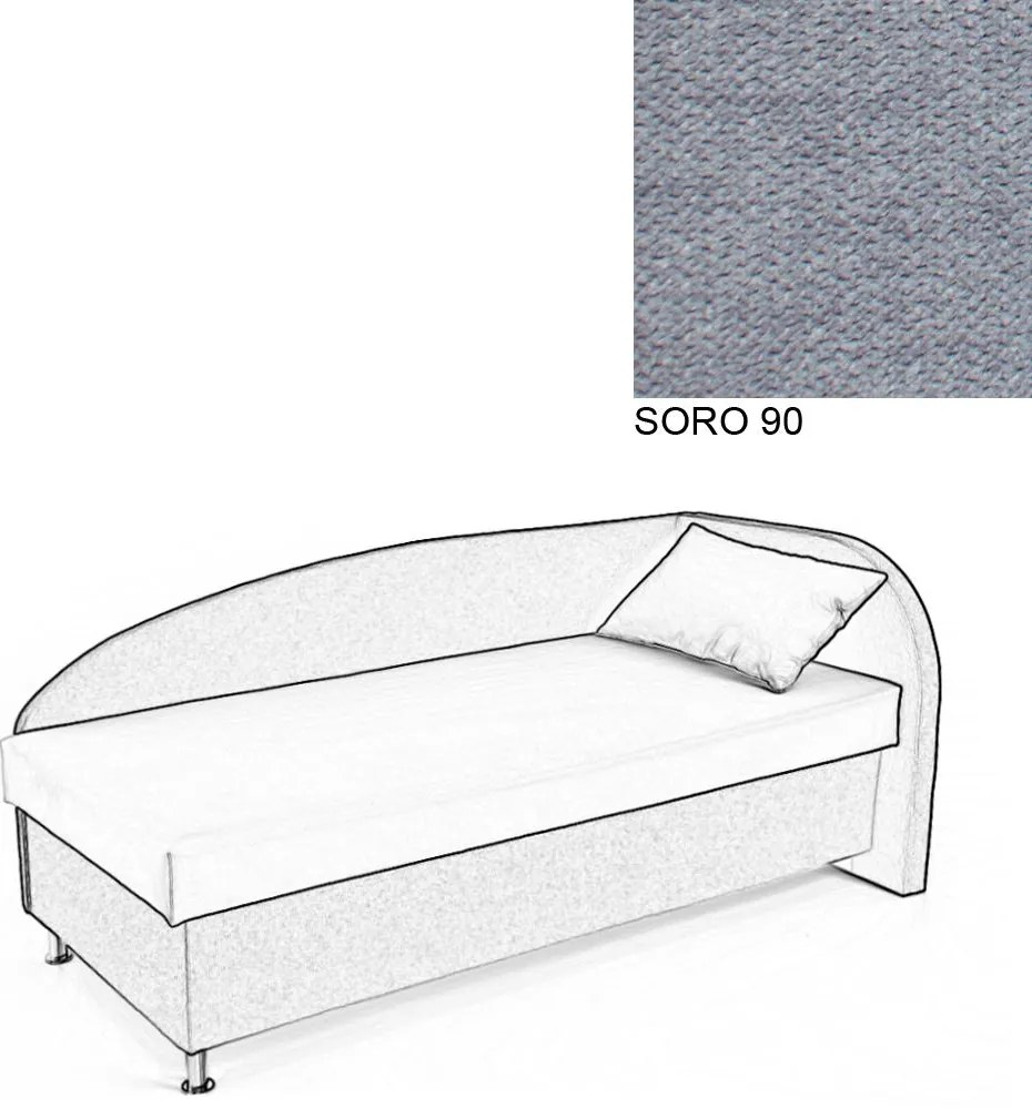 AVA NAVI, PRAVÁ 90x200 Varianta: ROSARIO 470