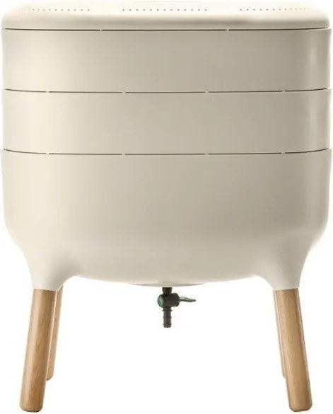 Béžový kompostér Urbalive – Plastia