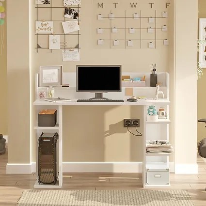 Písací stôl Houseland Brody biely