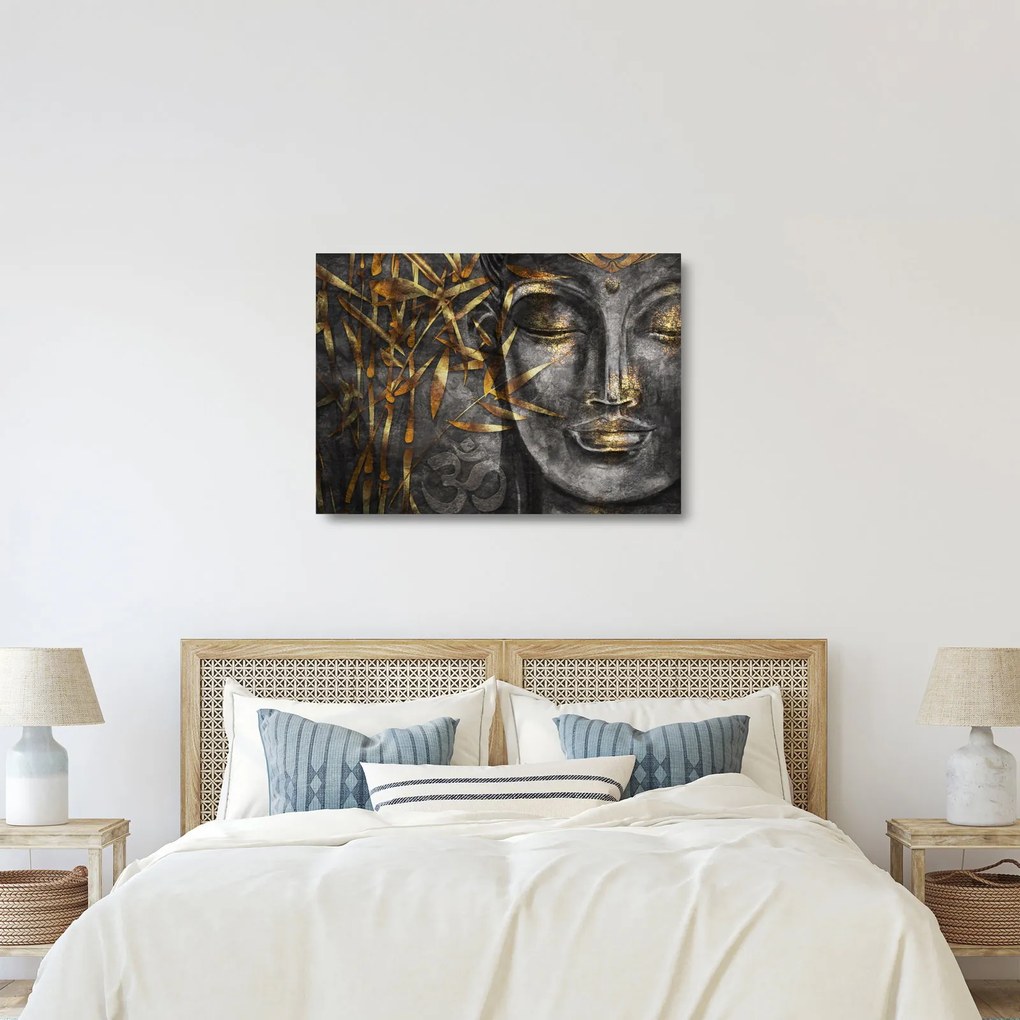 Sklenený obraz - Zjednotenie múdrostí (70x50 cm)