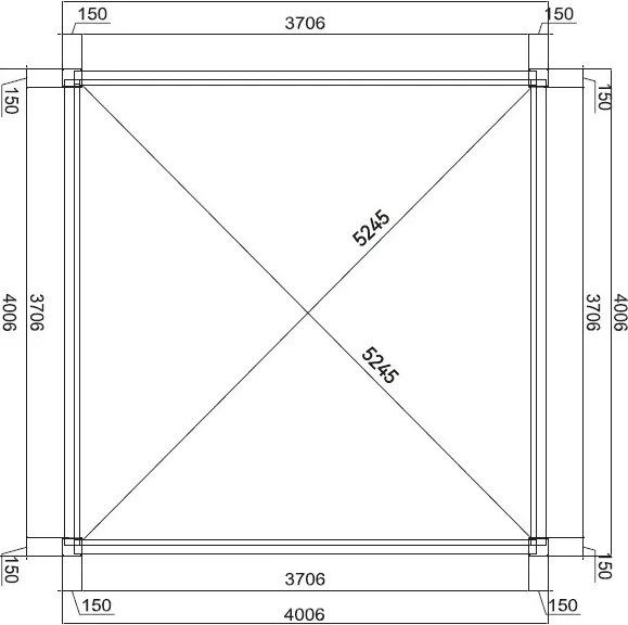 Luxusná ELEKTRICKÁ bioklimatická pergola PRESTIGE 4x4 m, hliník - voľne stojaca