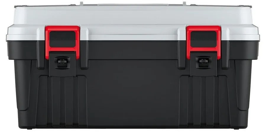 Kufor na náradie 47 × 25,6 × 23,8 cm, s organizérmi, sivá