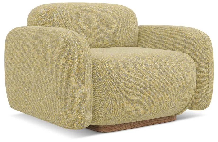 Žlté kreslo Ailani – Makamii