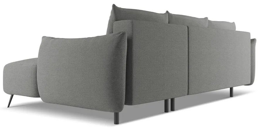 Svetlosivá rohová pohovka (pravý roh) Malie – Makamii