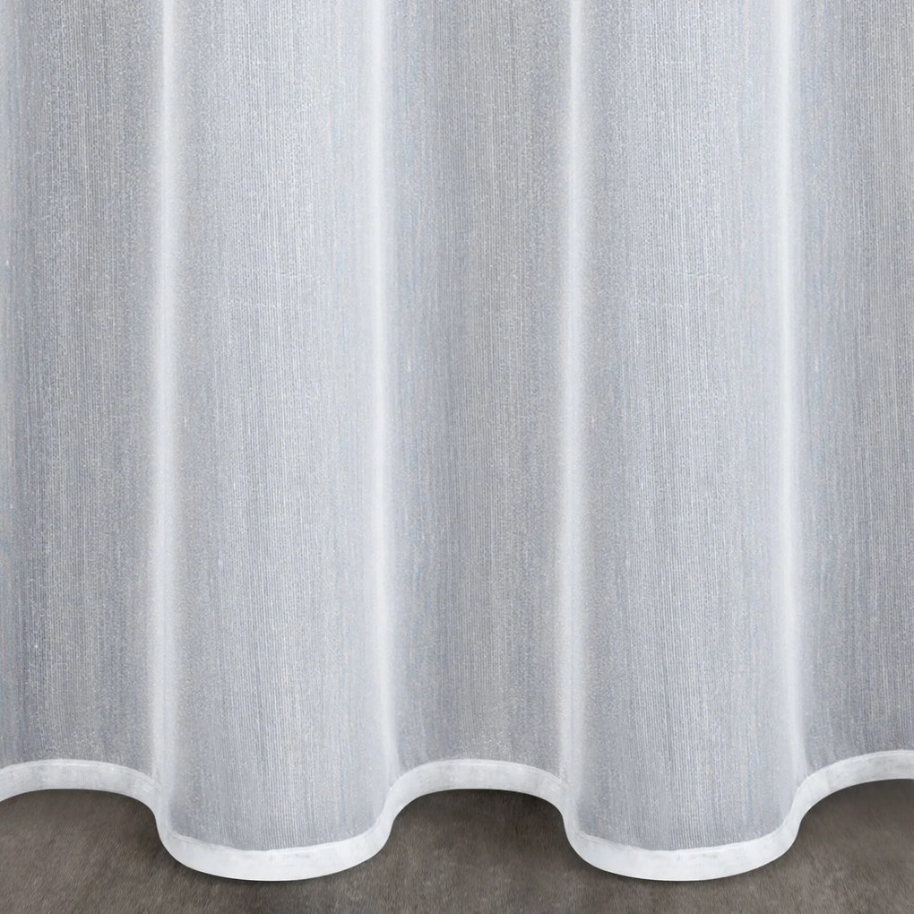 ZÁCLONA NA KRÚŽKOCH MIREA 350X260 CM BIELA