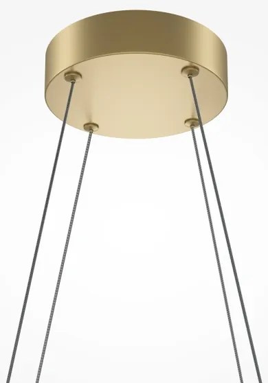 Maytoni MOD244PL-L50BSK - Závesný LED luster HALO LED/40W/230V zlatý