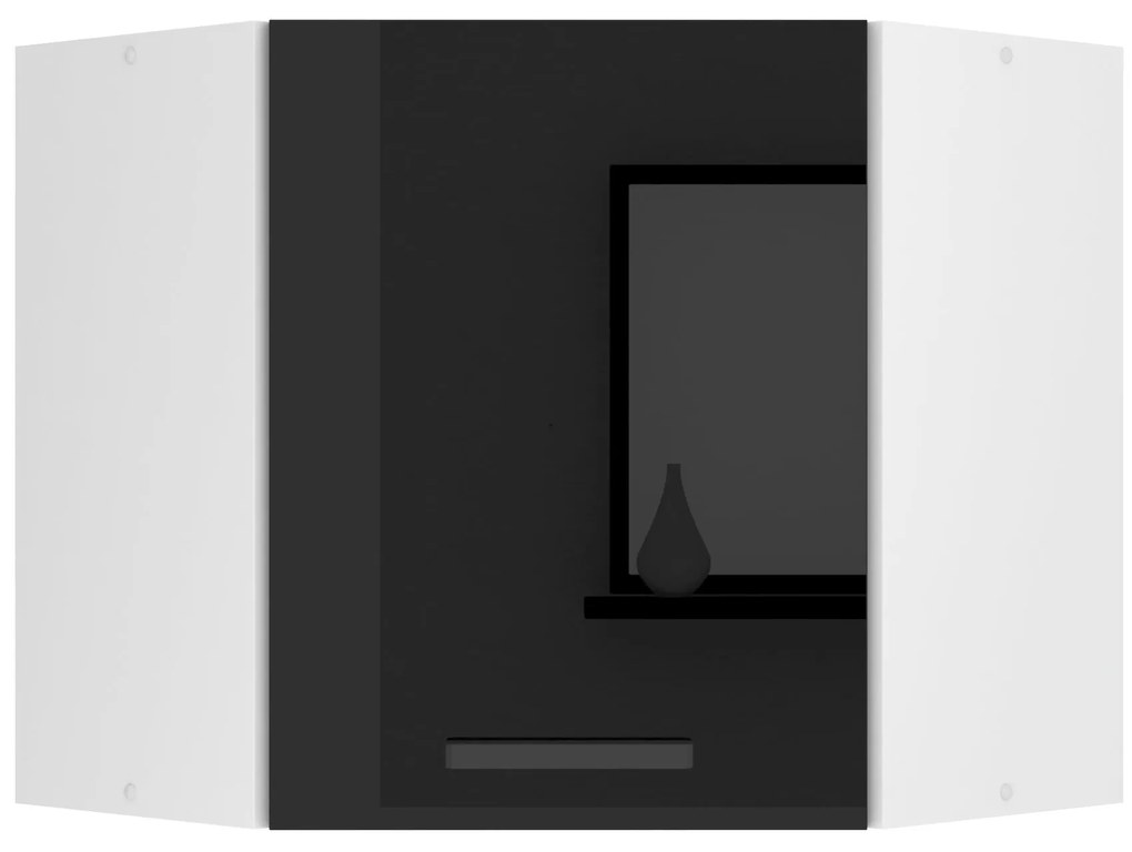 Kuchynská skrinka horná rohová 60 cm INF SGN60/0/WT/B/0/B1/PP