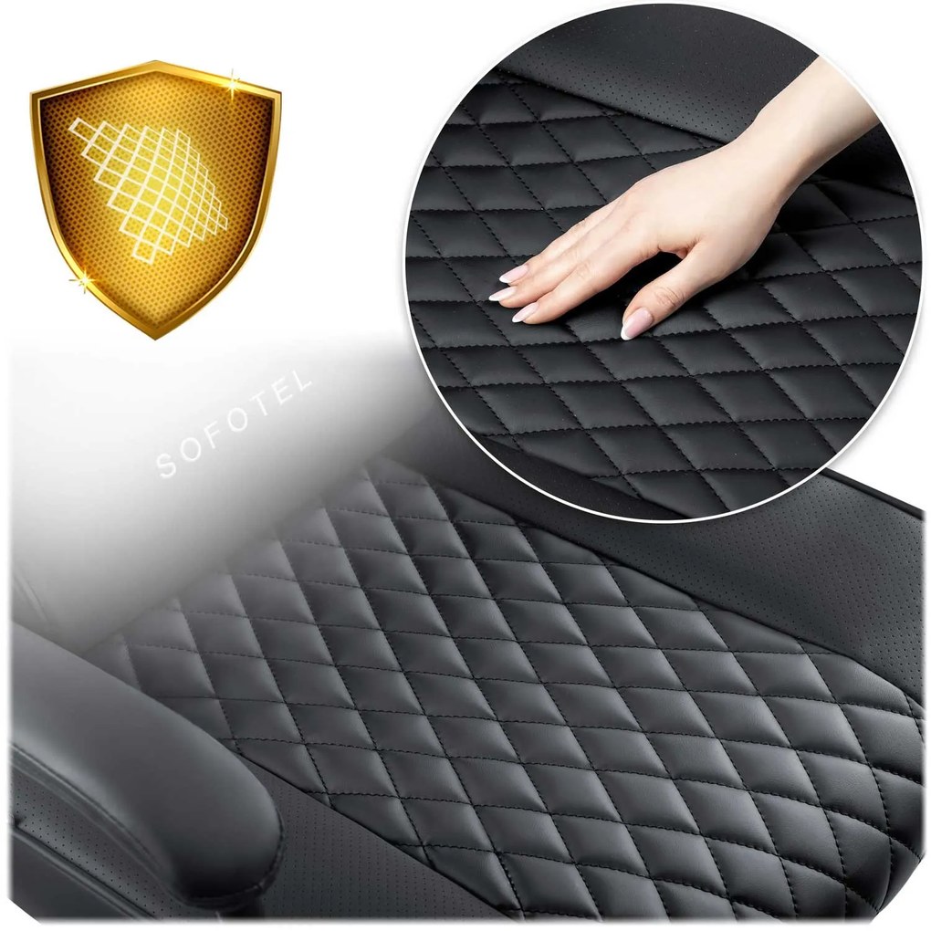 Kancelárska stolička Sofotel Verona 2581 - čierna