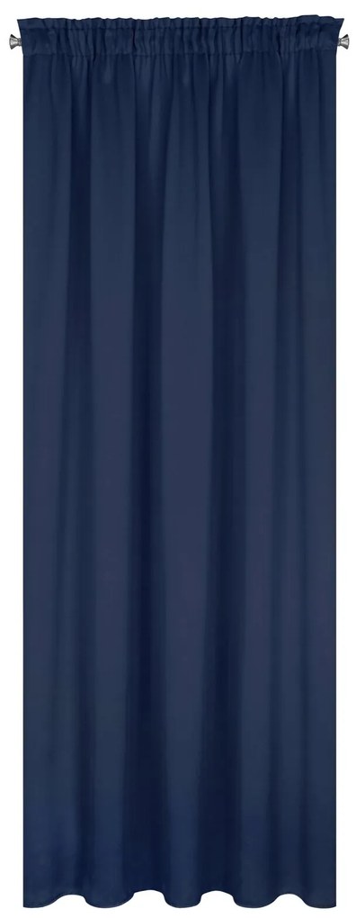 ZATEMŇOVACÍ ZÁVES NA PÁSKE LOGAN 135X270 CM NÁMORNÍCKA MODRÁ
