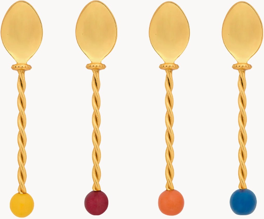 Dezertné lyžičky z nehrdzavejúcej ocele Torchon, 4 ks