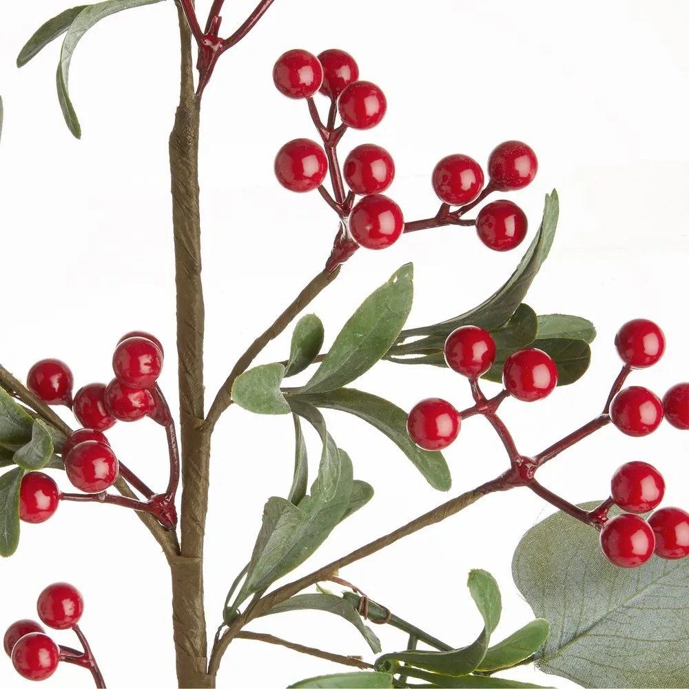 FLORISTA WINTERGREEN Vetvička eukalyptová s bobuľkami 70 cm