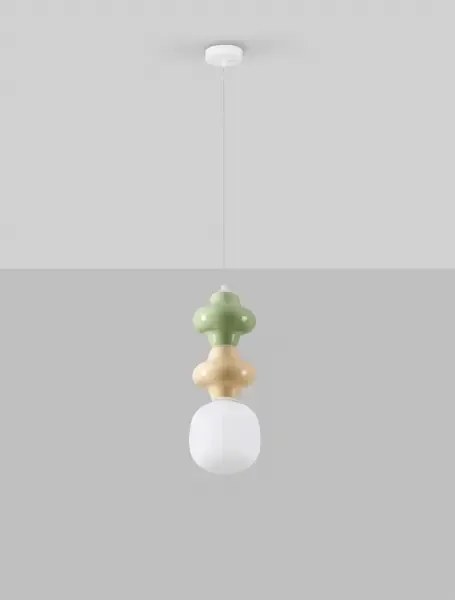 LED zeleno-žlté moderné svietidlo Clio 2