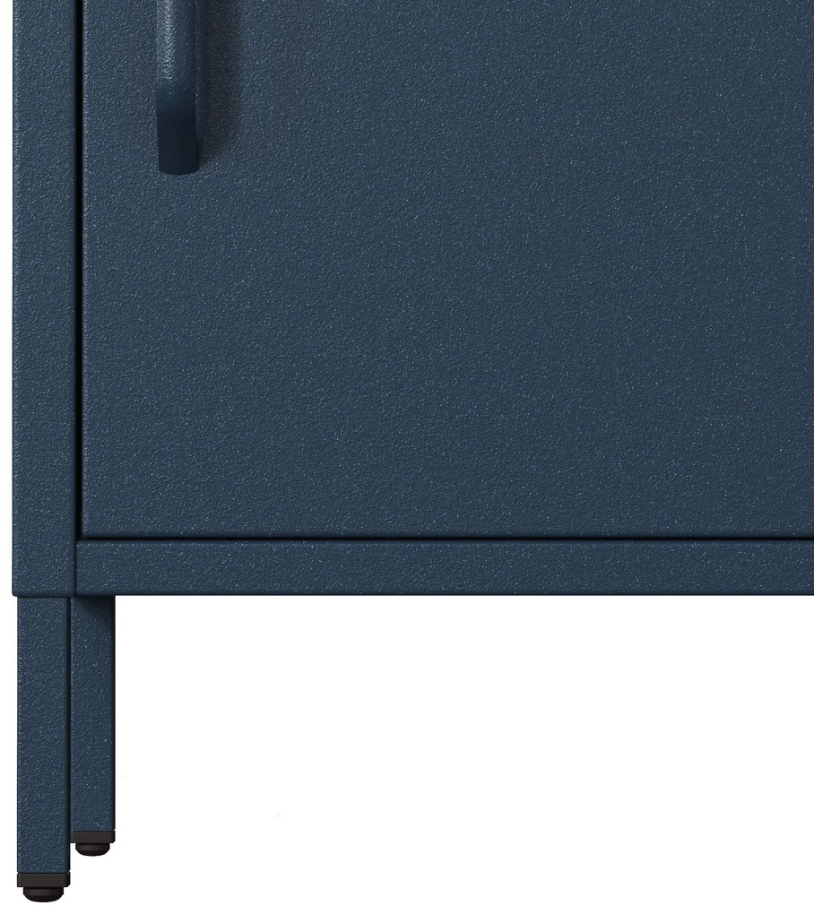 Nočný stolík MIA, 424 x 595 x 400 mm, Modern: tmavomodrá farba