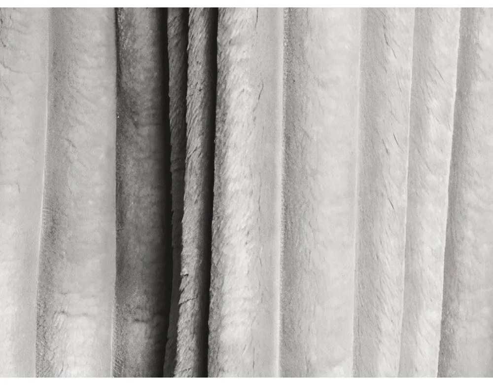 Svetlosivá menčestrová rozkladacia/s úložným priestorom pohovka 266 cm Kini – Makamii