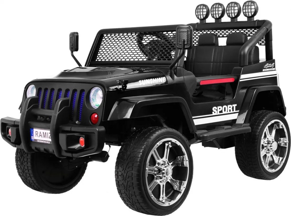 Ramiz Terénne autíčko Raptor Drifter čierne + ovládač + pohon 4x4