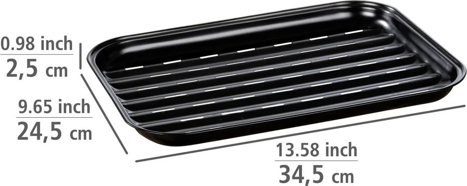 Grilovacia tácka z nehrdzavejúcej ocele Luca – Wenko