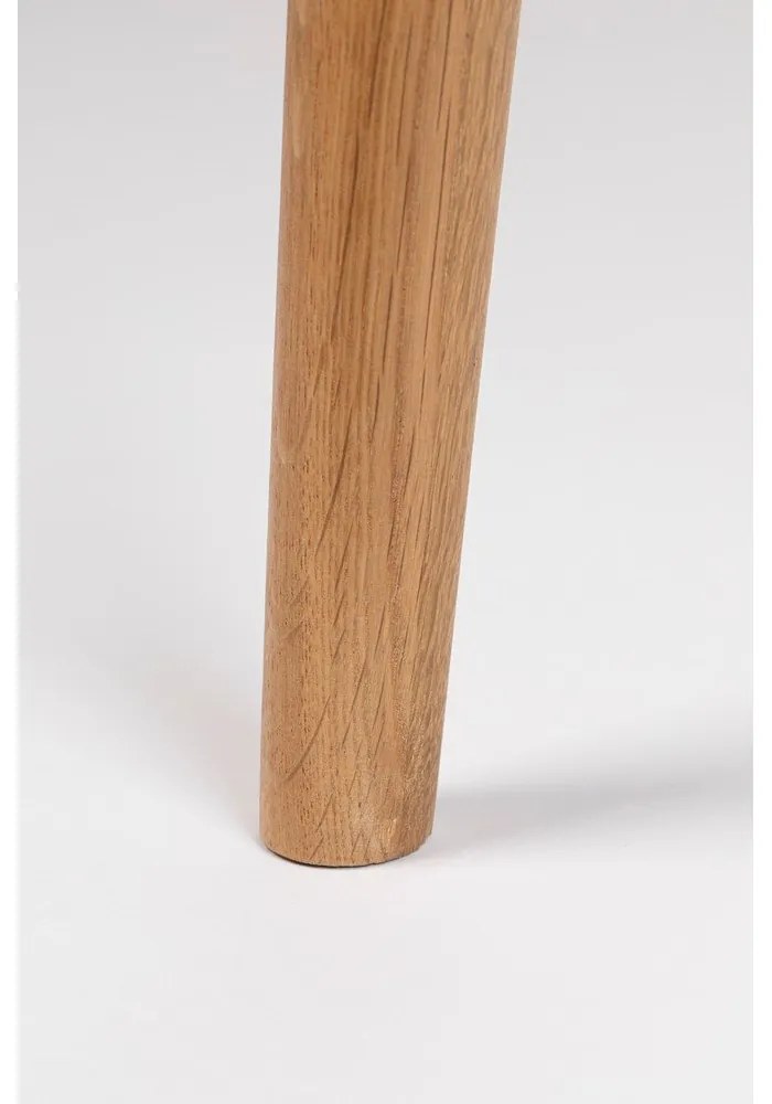 Okrúhly jedálenský stôl s doskou v dubovom dekore ø 120 cm Fabio – White Label