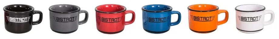 Keramické hrnčeky v súprave 6 ks na espresso 30 ml Bistrot – Antic Line