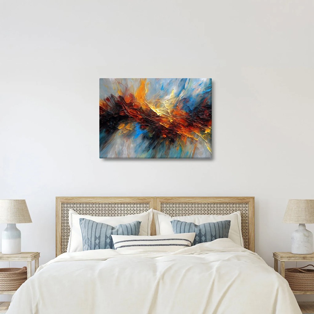 Obraz - Farebná textúra (70x50 cm)