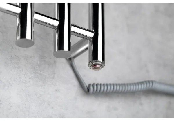 Sapho - Elektrický sušiak na uteráky PAPINADO 85W/230V 120 cm lesklý chróm