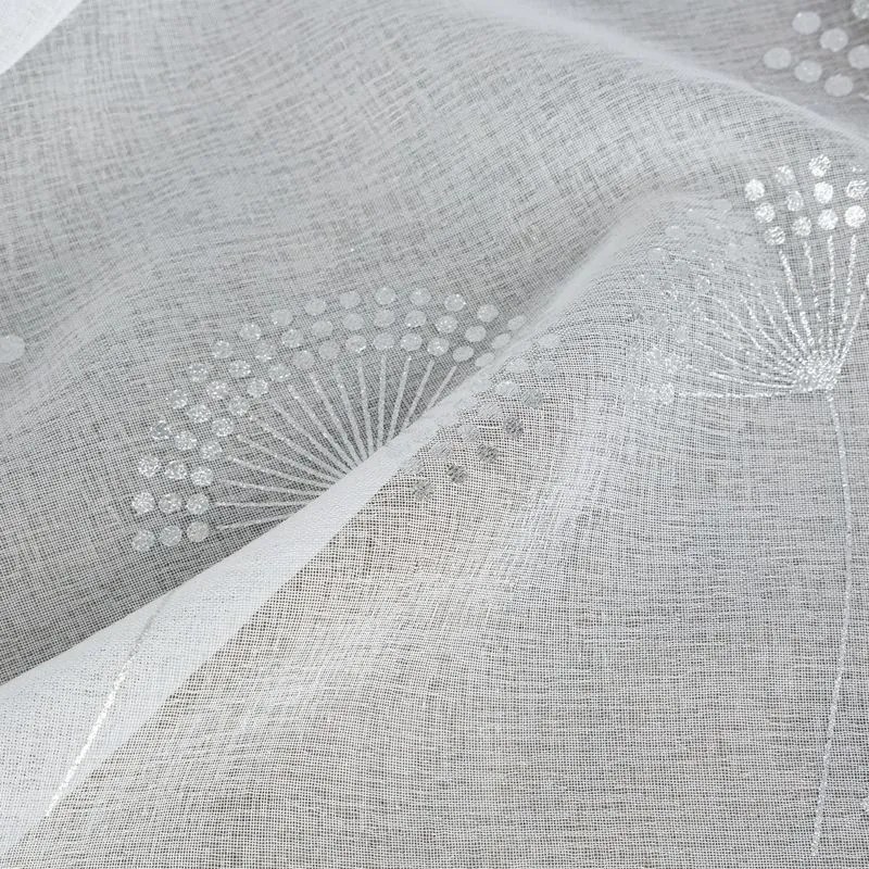Eurofirany Biela záclona na krúžkoch ARLES 300x150 cm
