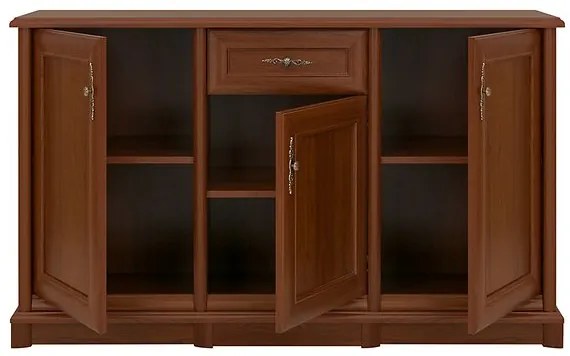 Komoda BRW KENT EKOM 3D1S (Gaštan). Akcia -34%. Vlastná spoľahlivá doprava až k Vám domov. 880779