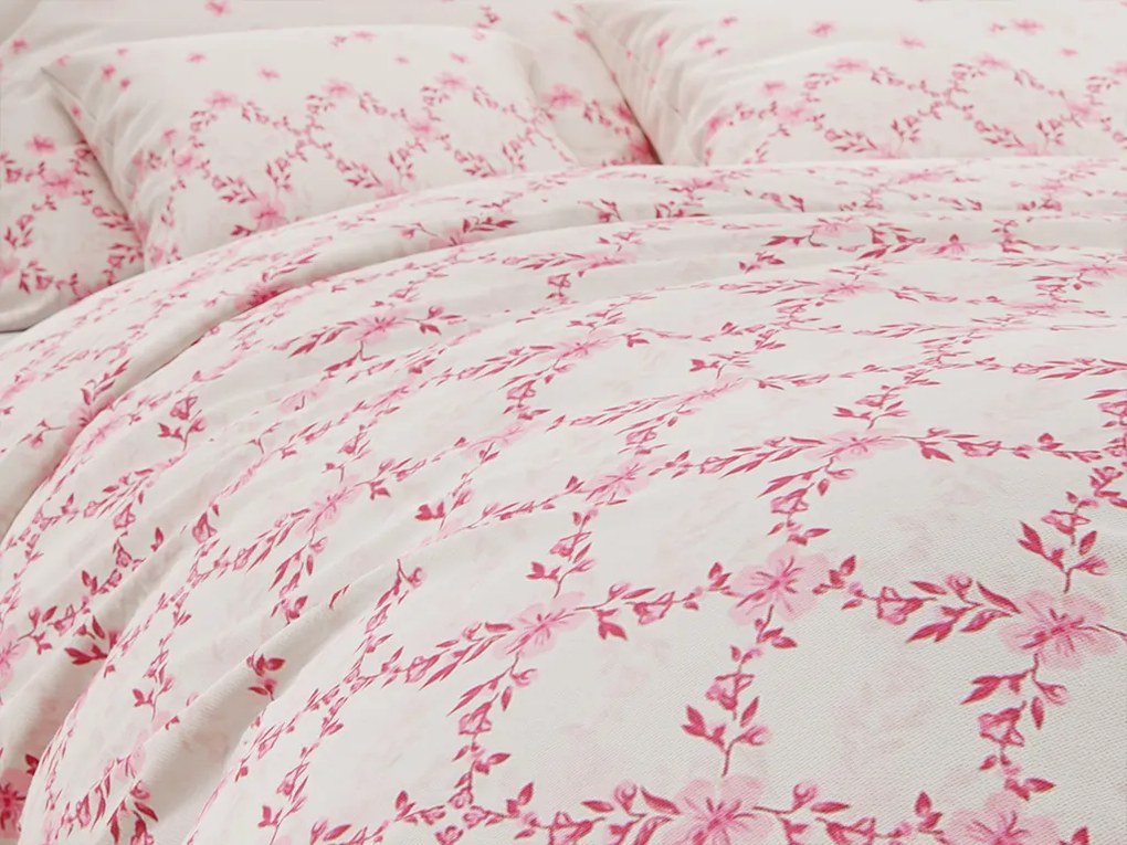 Bavlnené obliečky SACOMA ružové Rozmer obliečky: 70 x 90 cm | 140 x 220 cm
