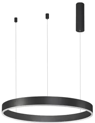 LED luster Motif 60 čierne stmievateľné