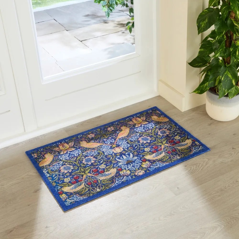 Rohožka 50x80 cm William Morris Strawberry Thief – Artsy Doormats