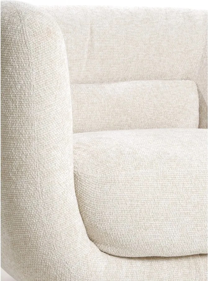 Krémové kreslo Kialy – Light & Living